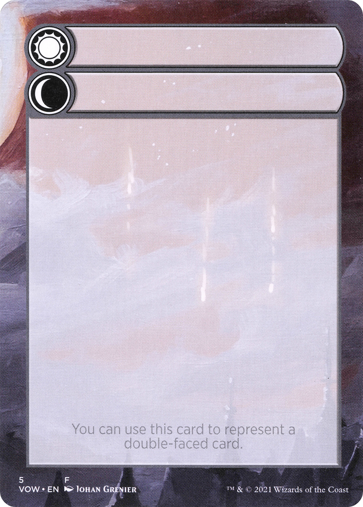 Double-Faced Substitute Card (SVOW-005) - Innistrad: Crimson Vow Substitute Cards - Premium MTG Single from Wizards of the Coast - Just $0! Shop now at Game Crave Tournament Store