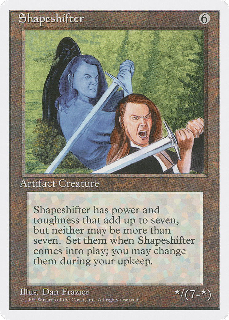 Shapeshifter (4ED-345) - Fourth Edition - Premium MTG Single from Wizards of the Coast - Just $0.25! Shop now at Game Crave Tournament Store