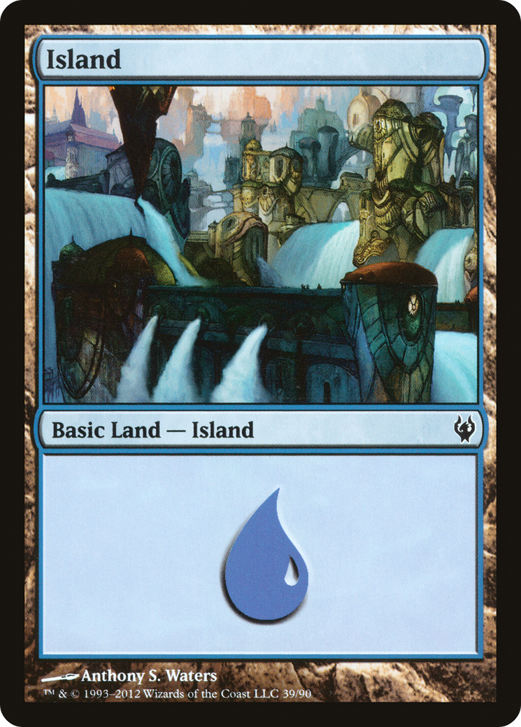 Island (DDJ-039) - Duel Decks: Izzet vs. Golgari - Premium MTG Single from Wizards of the Coast - Just $0.08! Shop now at Game Crave Tournament Store