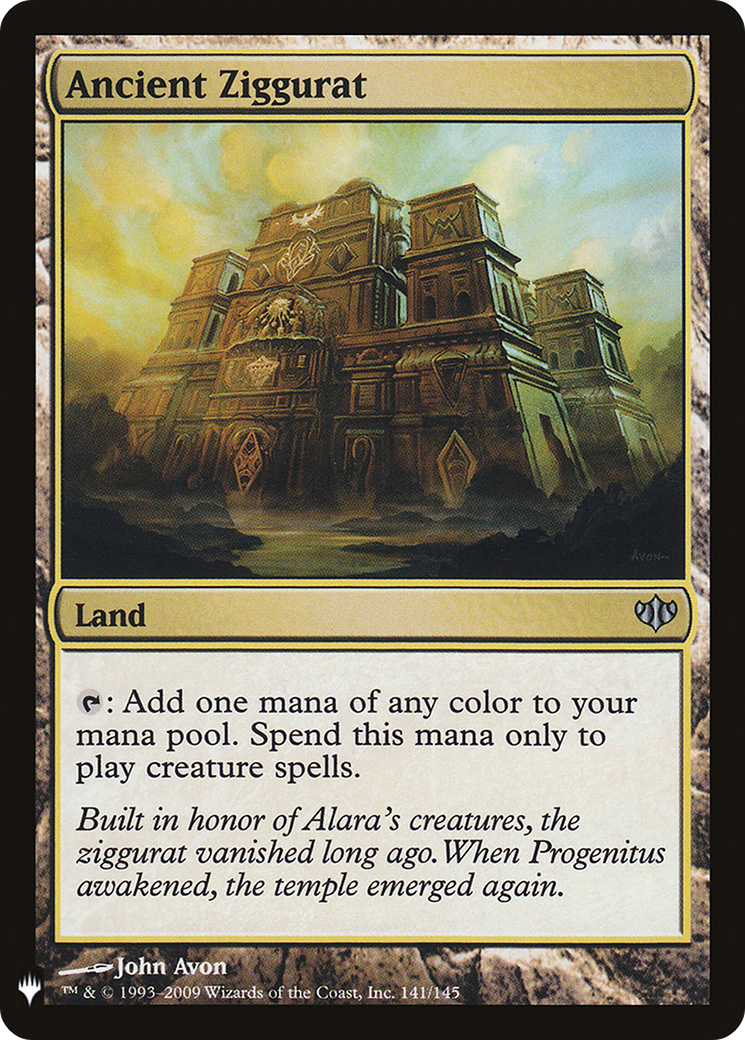 Ancient Ziggurat (MB1-1653) - Mystery Booster - Premium MTG Single from Wizards of the Coast - Just $1.47! Shop now at Game Crave Tournament Store