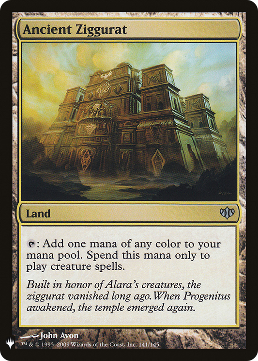 Ancient Ziggurat (MB1-1653) - Mystery Booster - Premium MTG Single from Wizards of the Coast - Just $1.47! Shop now at Game Crave Tournament Store