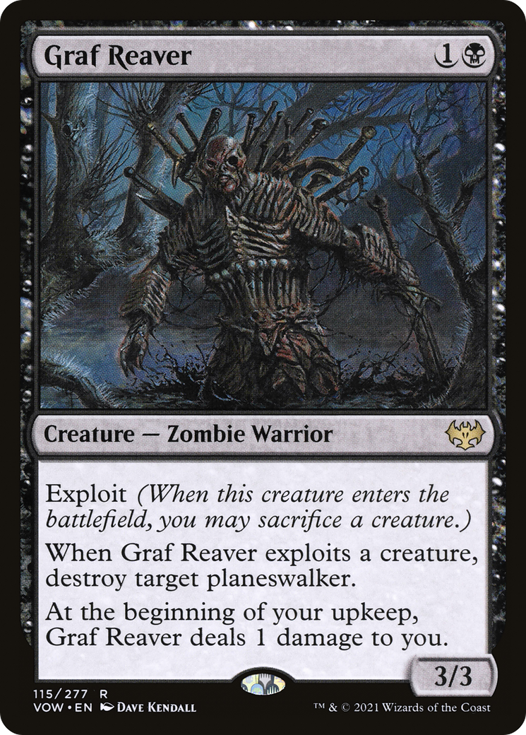 Graf Reaver (VOW-115) - Innistrad: Crimson Vow Foil - Premium MTG Single from Wizards of the Coast - Just $0.08! Shop now at Game Crave Tournament Store