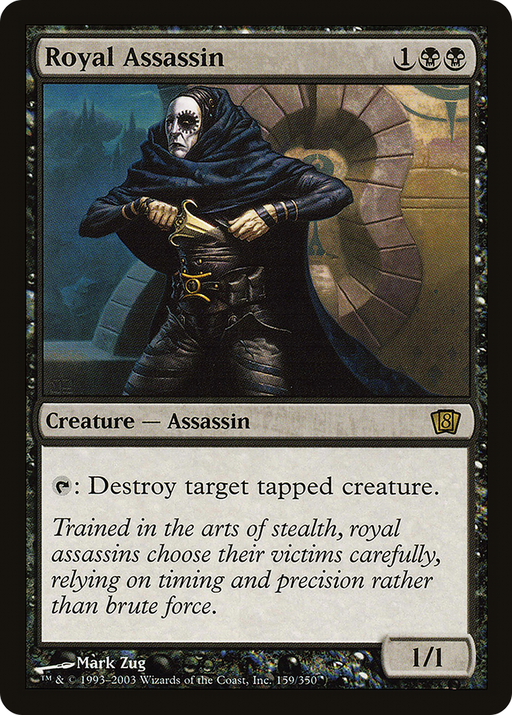 Royal Assassin (8ED-159★) - Eighth Edition Foil - Premium MTG Single from Wizards of the Coast - Just $6.70! Shop now at Game Crave Tournament Store