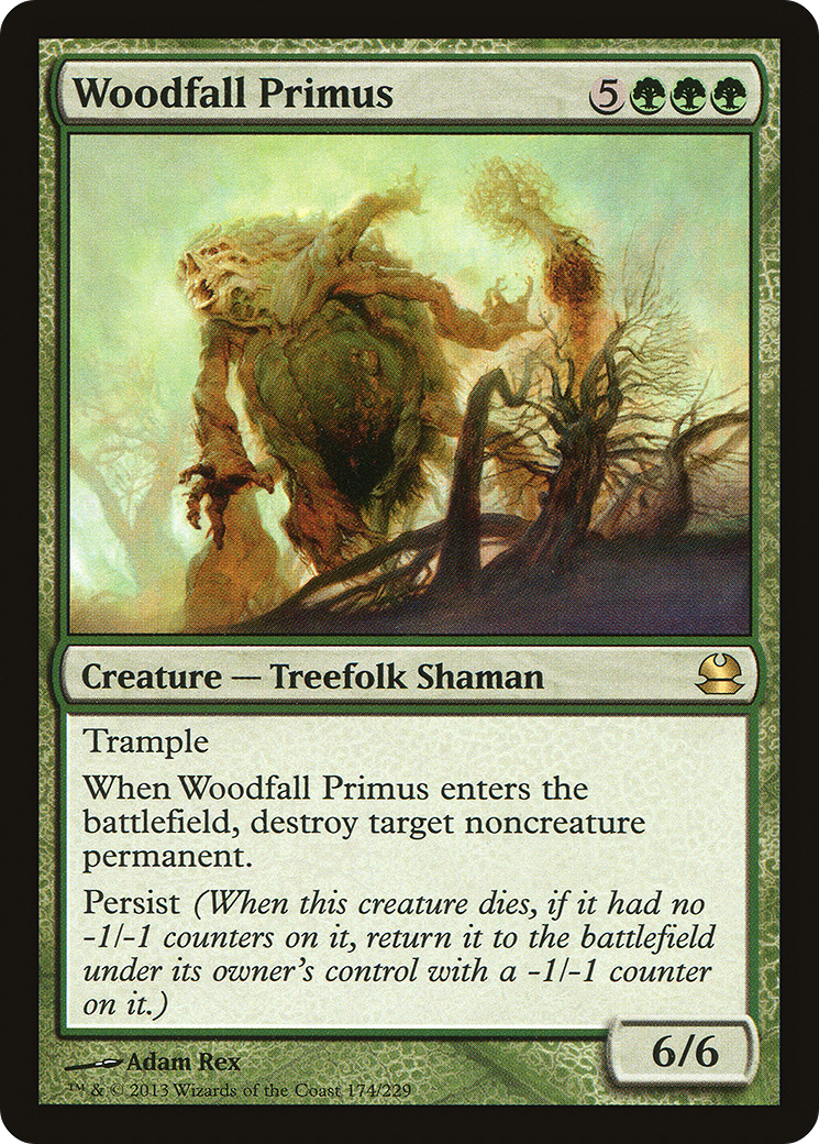 Woodfall Primus (MMA-174) - Modern Masters Foil - Premium MTG Single from Wizards of the Coast - Just $0.89! Shop now at Game Crave Tournament Store