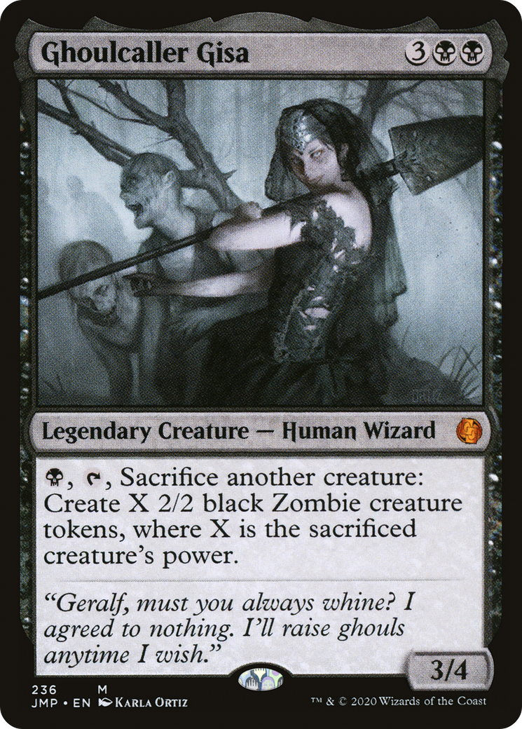 Ghoulcaller Gisa (JMP-236) - Jumpstart - Premium MTG Single from Wizards of the Coast - Just $0.49! Shop now at Game Crave Tournament Store