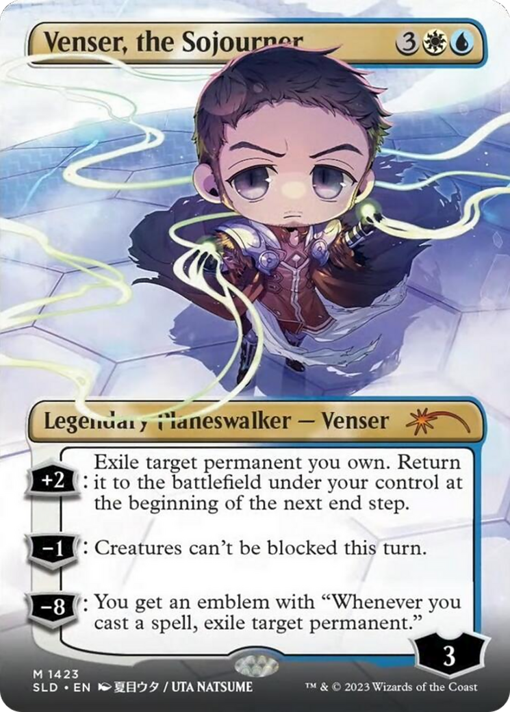 Venser, the Sojourner (SLD-1423★) - Secret Lair Drop Foil - Premium MTG Single from Wizards of the Coast - Just $0.74! Shop now at Game Crave Tournament Store