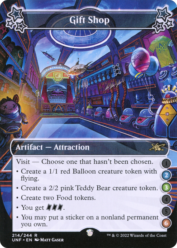 Gift Shop (UNF-214A) - Unfinity - Premium MTG Single from Wizards of the Coast - Just $0.08! Shop now at Game Crave Tournament Store
