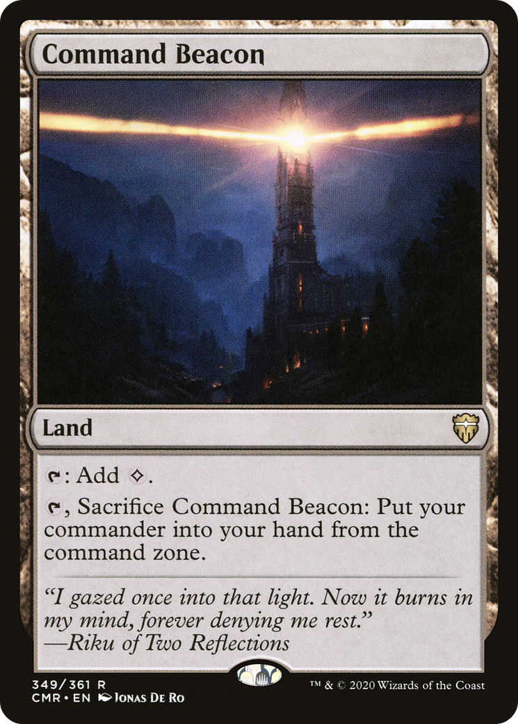 Command Beacon (CMR-349) - Commander Legends Foil - Premium MTG Single from Wizards of the Coast - Just $6.32! Shop now at Game Crave Tournament Store