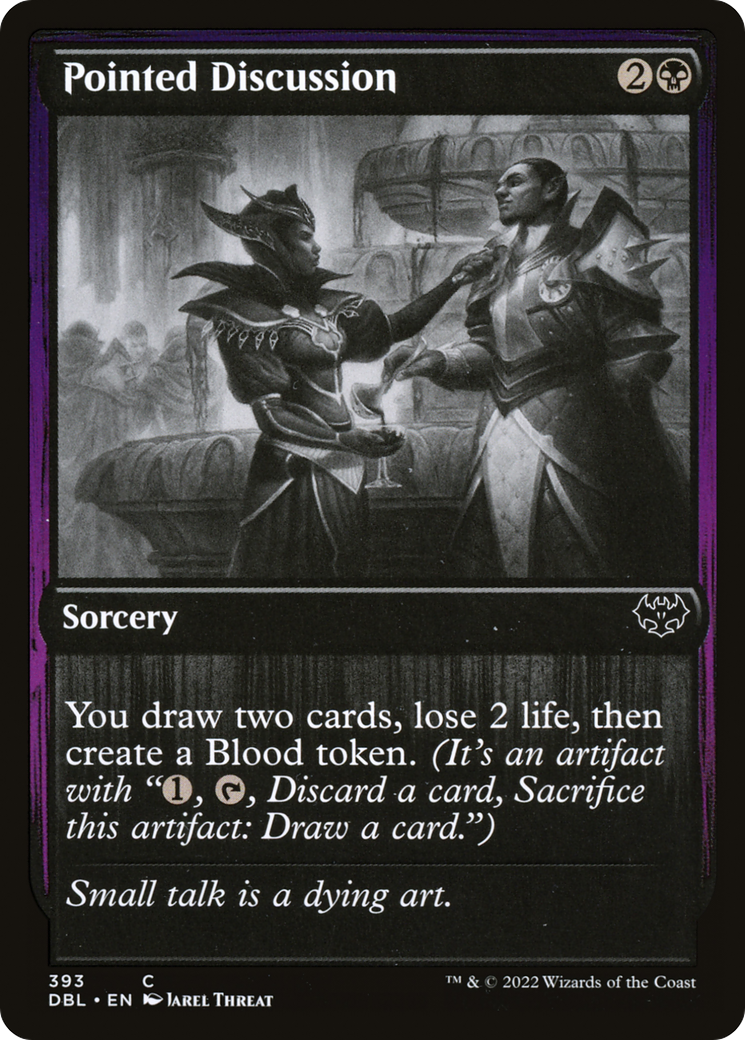 Pointed Discussion (DBL-393) - Innistrad: Double Feature Foil - Premium MTG Single from Wizards of the Coast - Just $0.18! Shop now at Game Crave Tournament Store