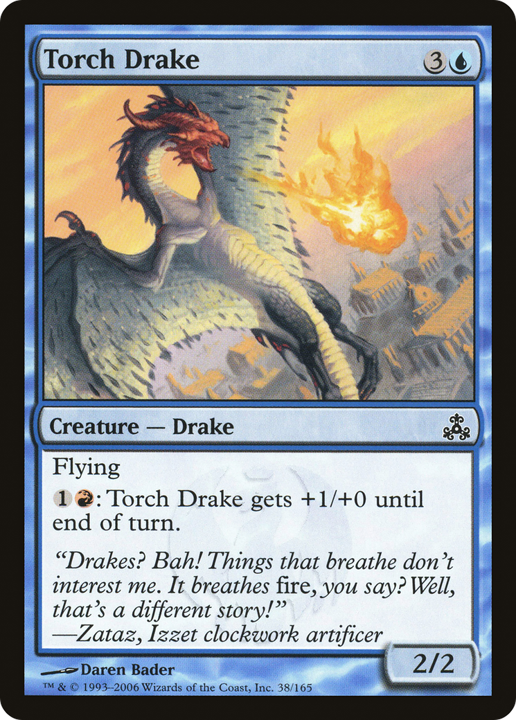 Torch Drake (GPT-038) - Guildpact Foil - Premium MTG Single from Wizards of the Coast - Just $0.08! Shop now at Game Crave Tournament Store