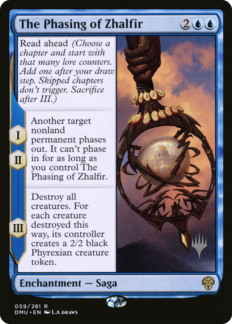 The Phasing of Zhalfir (PDMU-59P) - Dominaria United Promos - Premium MTG Single from Wizards of the Coast - Just $0.21! Shop now at Game Crave Tournament Store