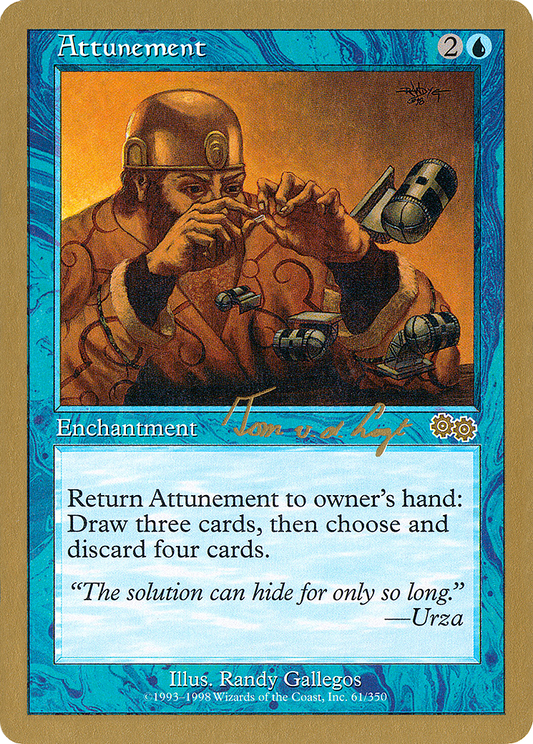 Attunement (WC00-TVDL61) - World Championship Decks 2000 - Premium MTG Single from Wizards of the Coast - Just $0.20! Shop now at Game Crave Tournament Store