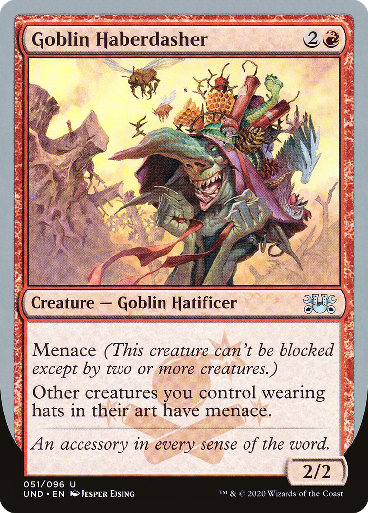 Goblin Haberdasher (UND-051) - Unsanctioned - Premium MTG Single from Wizards of the Coast - Just $0.25! Shop now at Game Crave Tournament Store