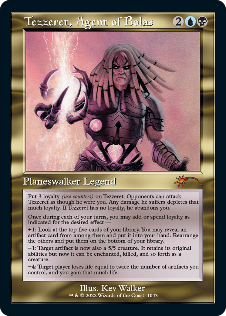 Tezzeret, Agent of Bolas (SLD-1043) - Secret Lair Drop - Premium MTG Single from Wizards of the Coast - Just $2.93! Shop now at Game Crave Tournament Store