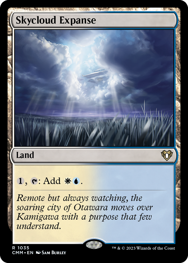 Skycloud Expanse (CMM-1035) - Commander Masters - Premium MTG Single from Wizards of the Coast - Just $0.08! Shop now at Game Crave Tournament Store