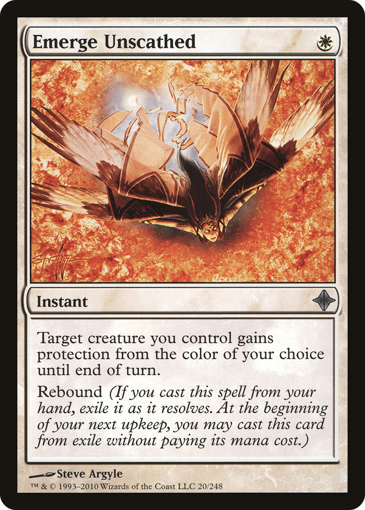 Emerge Unscathed (ROE-020) - Rise of the Eldrazi - Premium MTG Single from Wizards of the Coast - Just $0.08! Shop now at Game Crave Tournament Store