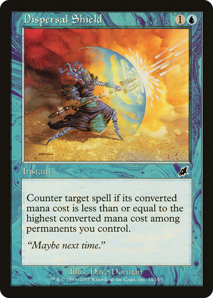 Dispersal Shield (SCG-033) - Scourge Foil - Premium MTG Single from Wizards of the Coast - Just $1.28! Shop now at Game Crave Tournament Store