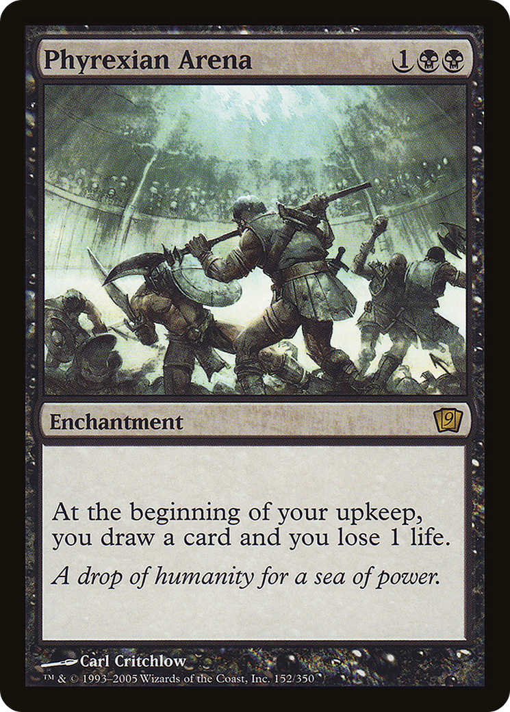 Phyrexian Arena (9ED-152★) - Ninth Edition Foil - Premium MTG Single from Wizards of the Coast - Just $10.91! Shop now at Game Crave Tournament Store