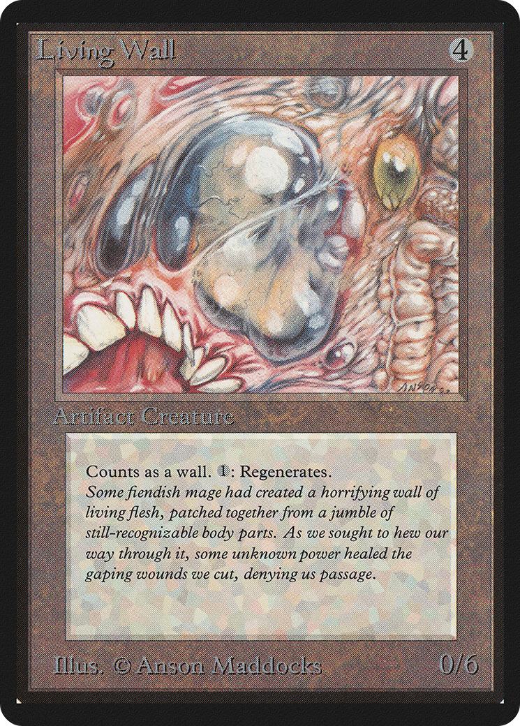Living Wall (LEB-259) - Limited Edition Beta - Premium MTG Single from Wizards of the Coast - Just $3.99! Shop now at Game Crave Tournament Store