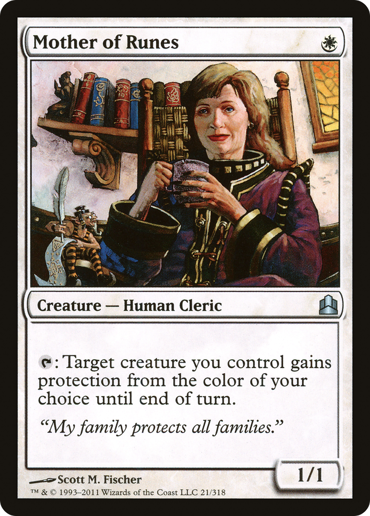 Mother of Runes (CMD-021) - Commander 2011 - Premium MTG Single from Wizards of the Coast - Just $1.38! Shop now at Game Crave Tournament Store