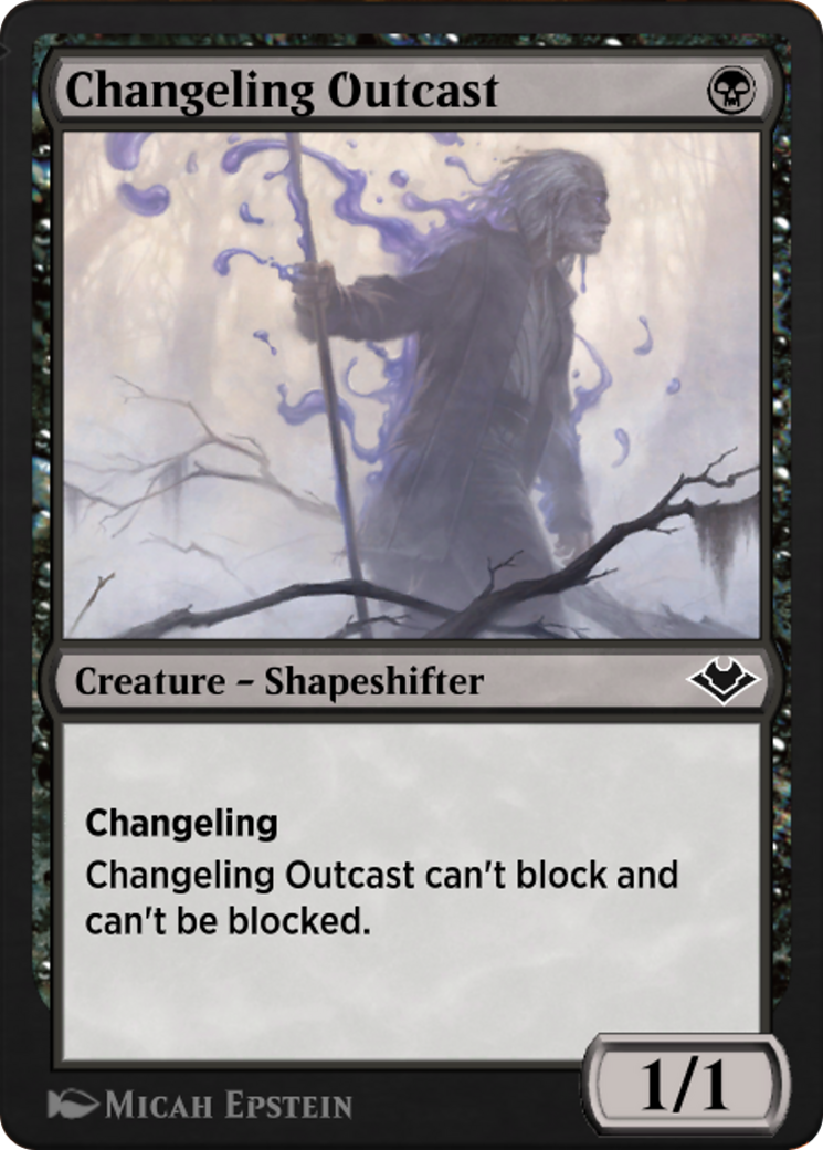 Changeling Outcast (J21-304) - Jumpstart: Historic Horizons - Premium MTG Single from Wizards of the Coast - Just $0! Shop now at Game Crave Tournament Store