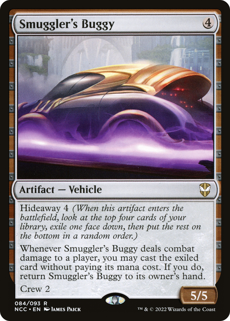 Smuggler's Buggy (NCC-084) - New Capenna Commander - Premium MTG Single from Wizards of the Coast - Just $0.44! Shop now at Game Crave Tournament Store