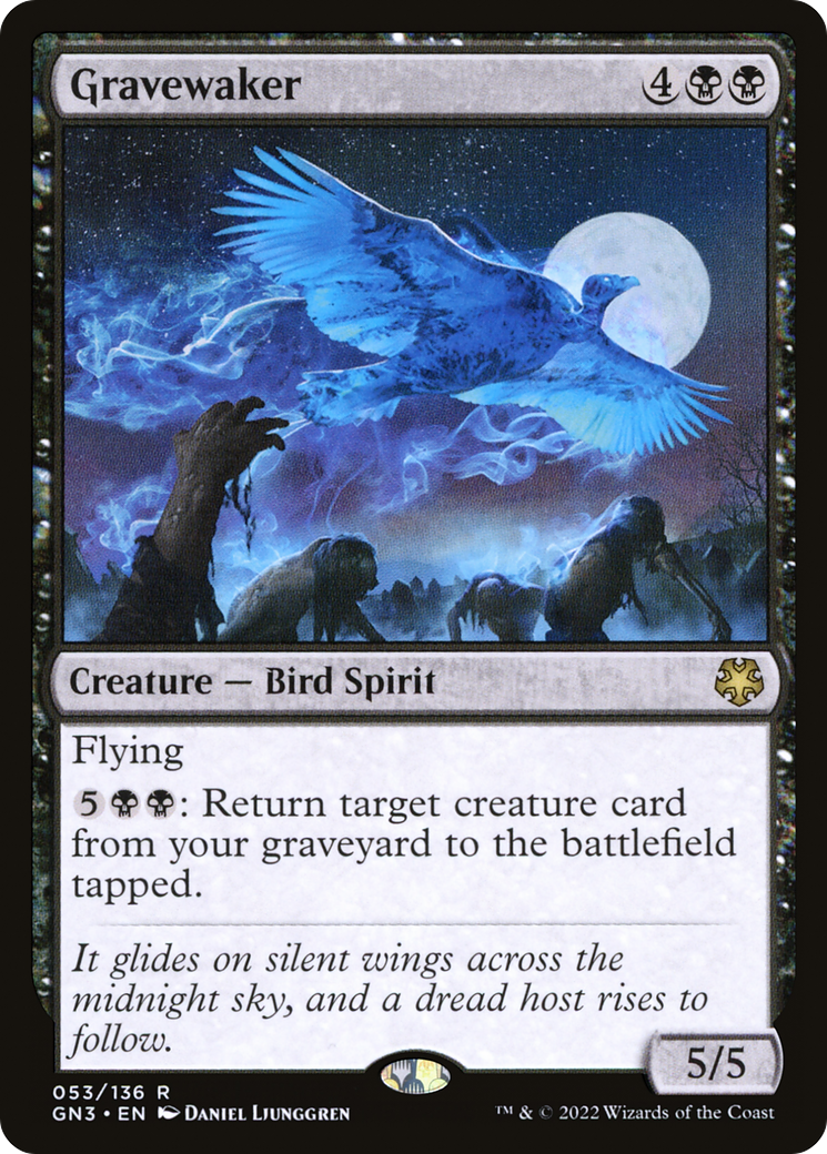 Gravewaker (GN3-053) - Game Night: Free-for-All - Premium MTG Single from Wizards of the Coast - Just $0.25! Shop now at Game Crave Tournament Store
