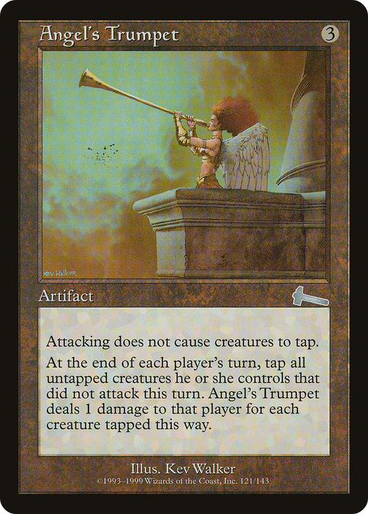 Angel's Trumpet (ULG-121) - Urza's Legacy Foil - Premium MTG Single from Wizards of the Coast - Just $16.50! Shop now at Game Crave Tournament Store