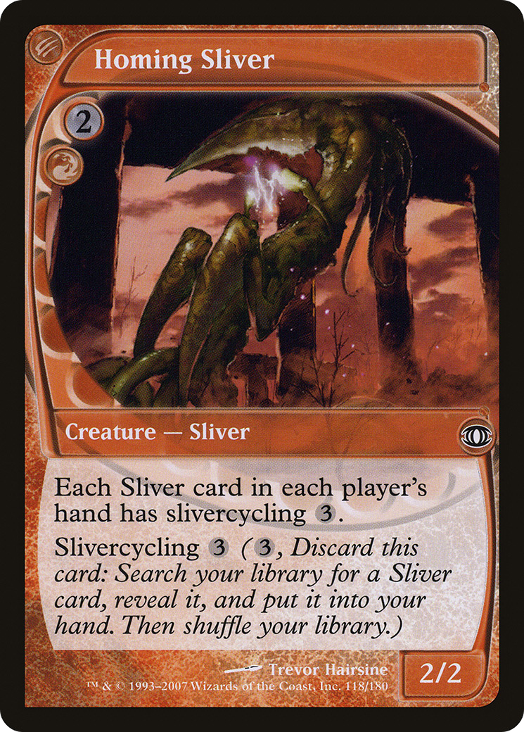 Homing Sliver (FUT-118) - Future Sight - Premium MTG Single from Wizards of the Coast - Just $0.33! Shop now at Game Crave Tournament Store