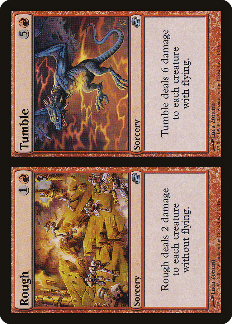 Rough // Tumble (PLC-114) - Planar Chaos - Premium MTG Single from Wizards of the Coast - Just $0.42! Shop now at Game Crave Tournament Store