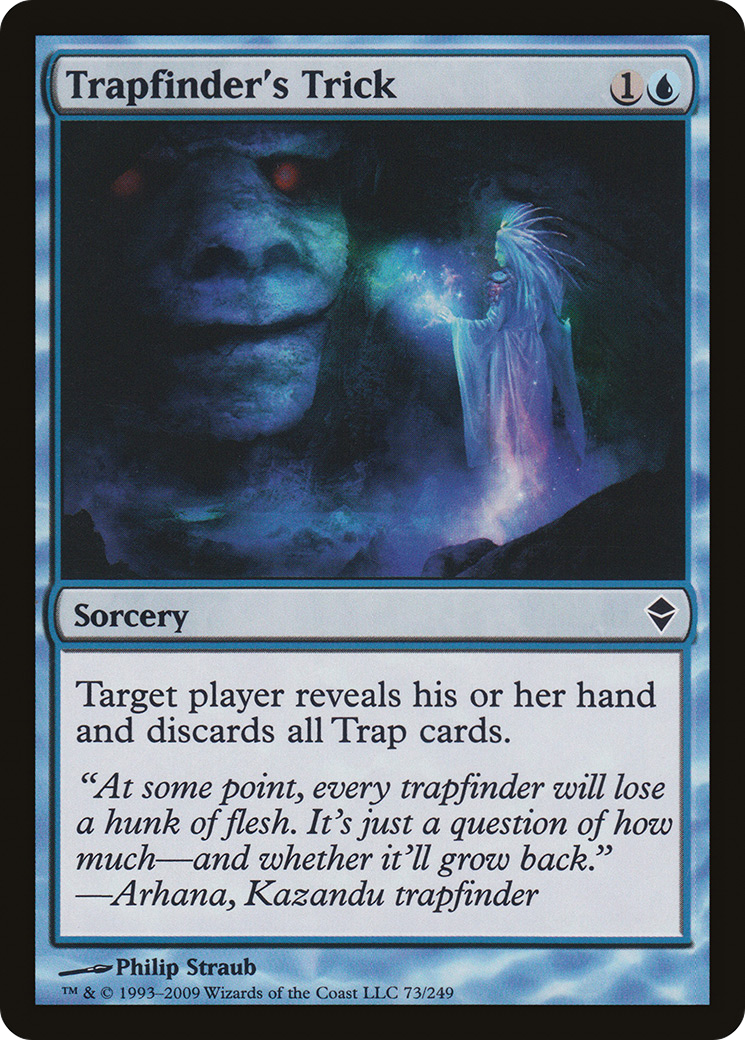 Trapfinder's Trick (ZEN-073) - Zendikar - Premium MTG Single from Wizards of the Coast - Just $0.08! Shop now at Game Crave Tournament Store