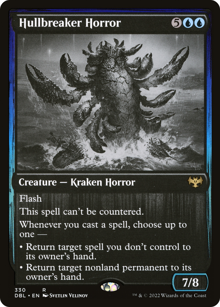Hullbreaker Horror (DBL-330) - Innistrad: Double Feature Foil - Premium MTG Single from Wizards of the Coast - Just $16.14! Shop now at Game Crave Tournament Store