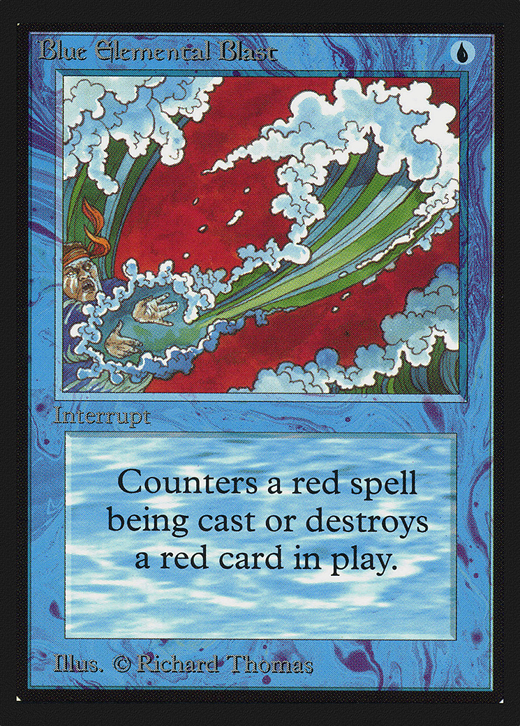 Blue Elemental Blast (CED-050) - Collectors' Edition - Premium MTG Single from Wizards of the Coast - Just $2.53! Shop now at Game Crave Tournament Store