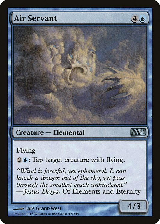Air Servant (M14-042) - Magic 2014 - Premium MTG Single from Wizards of the Coast - Just $0.08! Shop now at Game Crave Tournament Store
