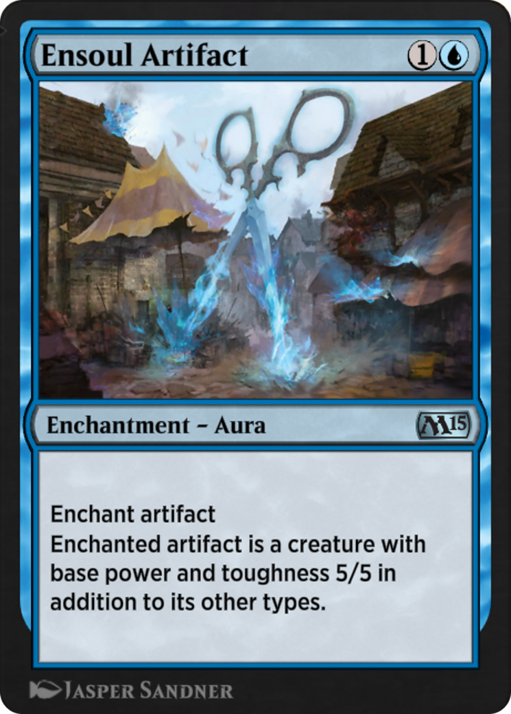 Ensoul Artifact (EA1-003) - Explorer Anthology 1 - Premium MTG Single from Wizards of the Coast - Just $0! Shop now at Game Crave Tournament Store