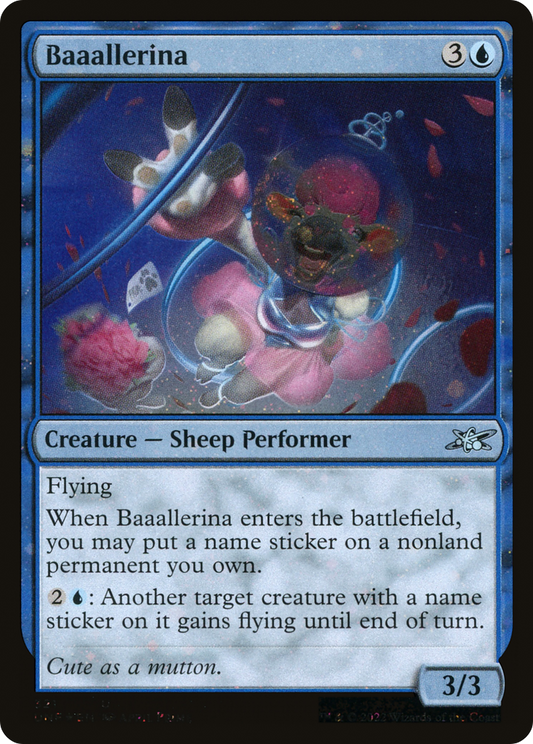 Baaallerina (UNF-321) - Unfinity Foil - Premium MTG Single from Wizards of the Coast - Just $0.08! Shop now at Game Crave Tournament Store