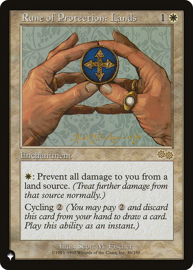 Rune of Protection: Lands (PLIST-1174) - The List - Premium MTG Single from Wizards of the Coast - Just $0.10! Shop now at Game Crave Tournament Store
