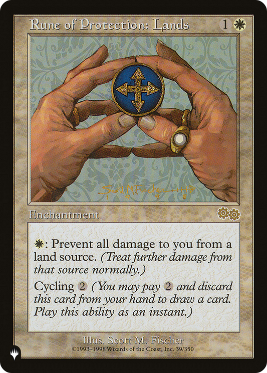 Rune of Protection: Lands (PLIST-1174) - The List - Premium MTG Single from Wizards of the Coast - Just $0.10! Shop now at Game Crave Tournament Store