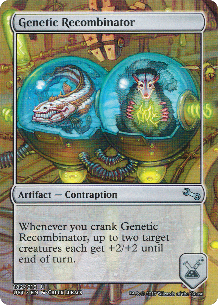 Genetic Recombinator (UST-182) - Unstable (Borderless) - Premium MTG Single from Wizards of the Coast - Just $0.08! Shop now at Game Crave Tournament Store