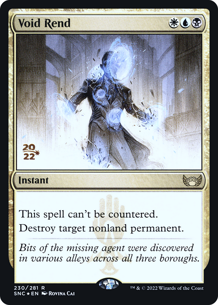 Void Rend (PSNC-230S) - Streets of New Capenna Promos Foil - Premium MTG Single from Wizards of the Coast - Just $0.98! Shop now at Game Crave Tournament Store