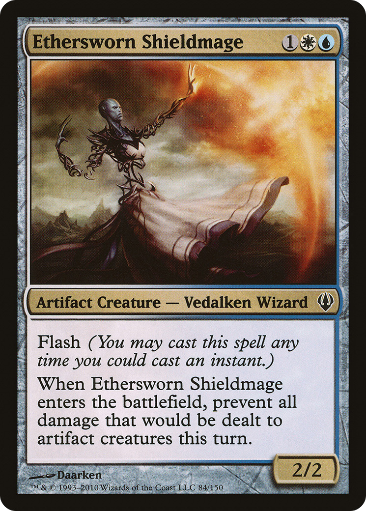 Ethersworn Shieldmage (ARC-084) - Archenemy - Premium MTG Single from Wizards of the Coast - Just $0.08! Shop now at Game Crave Tournament Store