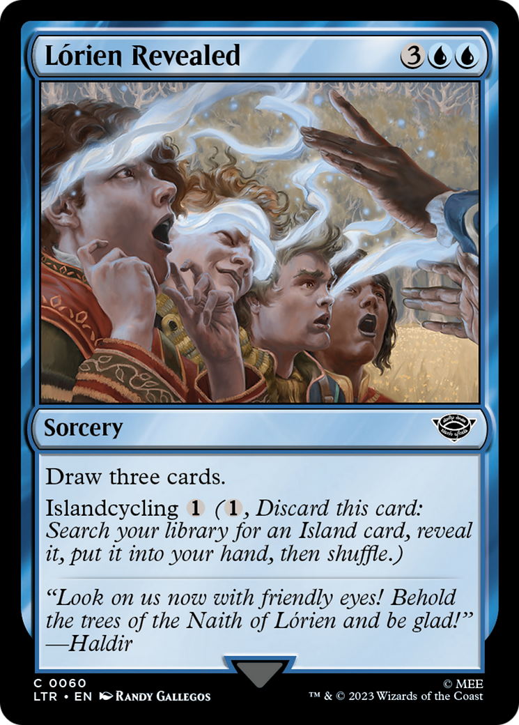 Lórien Revealed (LTR-060) - The Lord of the Rings: Tales of Middle-earth Foil - Premium MTG Single from Wizards of the Coast - Just $0.58! Shop now at Game Crave Tournament Store