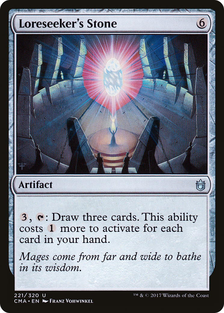 Loreseeker's Stone (CMA-221) - Commander Anthology - Premium MTG Single from Wizards of the Coast - Just $0.08! Shop now at Game Crave Tournament Store