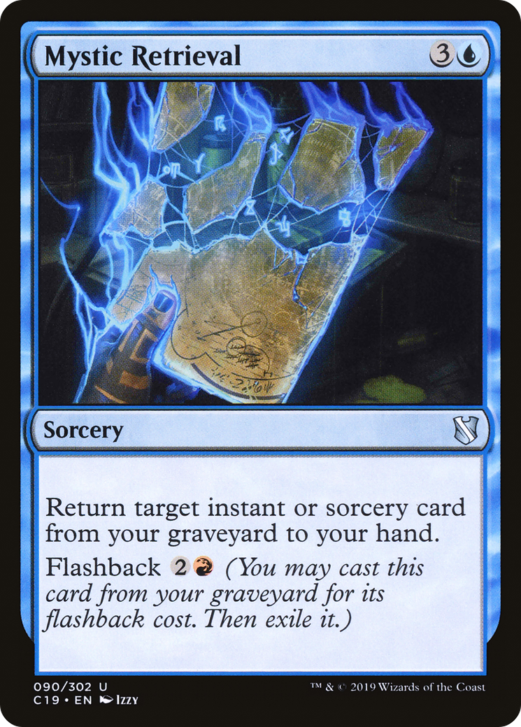 Mystic Retrieval (C19-090) - Commander 2019 - Premium MTG Single from Wizards of the Coast - Just $0.08! Shop now at Game Crave Tournament Store