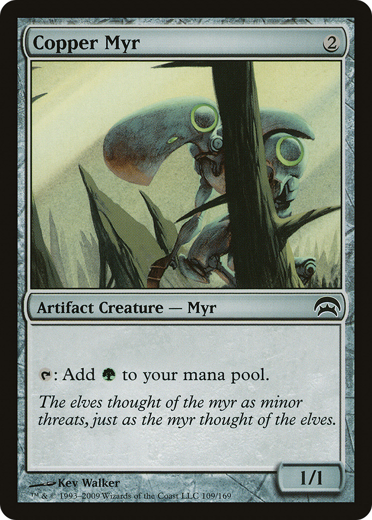 Copper Myr (HOP-109) - Planechase - Premium MTG Single from Wizards of the Coast - Just $0.28! Shop now at Game Crave Tournament Store