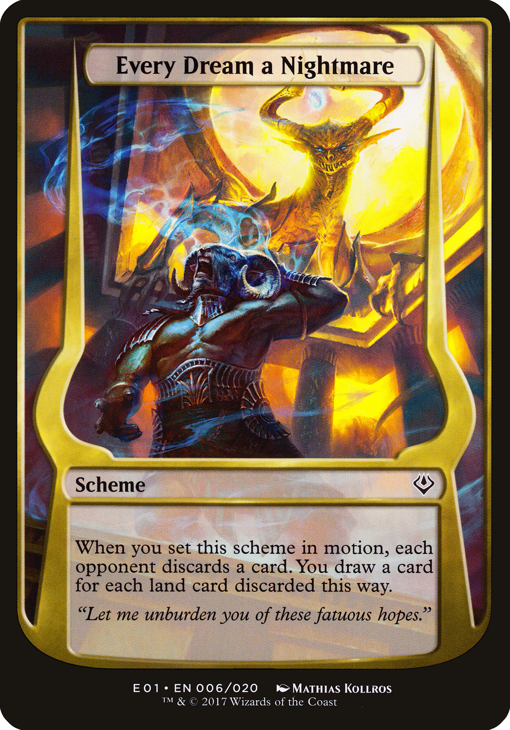 Every Dream a Nightmare (OE01-06★) - Archenemy: Nicol Bolas Schemes - Premium MTG Single from Wizards of the Coast - Just $0.26! Shop now at Game Crave Tournament Store