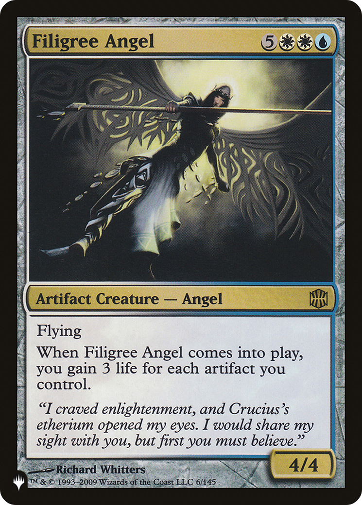 Filigree Angel (PLIST-439) - The List - Premium MTG Single from Wizards of the Coast - Just $0.08! Shop now at Game Crave Tournament Store