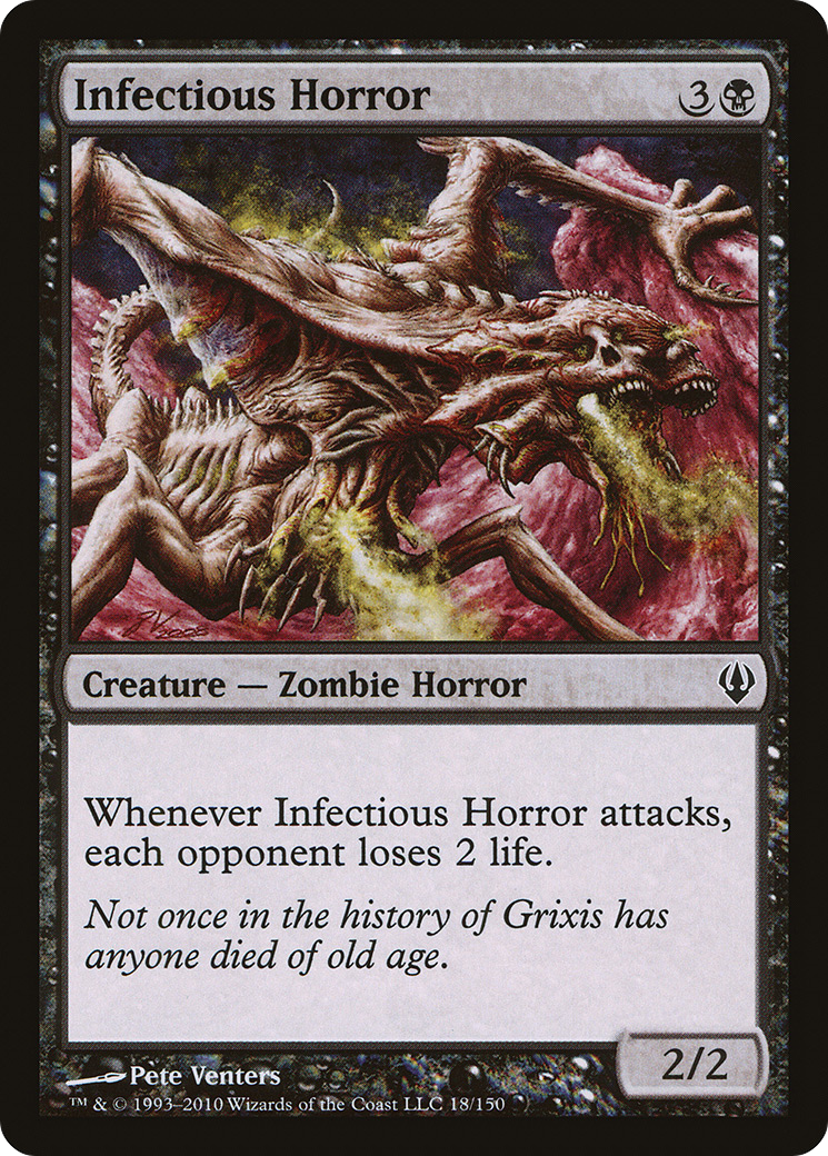 Infectious Horror (ARC-018) - Archenemy - Premium MTG Single from Wizards of the Coast - Just $0.08! Shop now at Game Crave Tournament Store