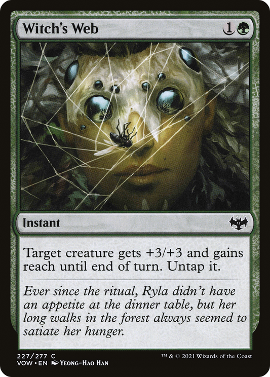 Witch's Web (VOW-227) - Innistrad: Crimson Vow - Premium MTG Single from Wizards of the Coast - Just $0.08! Shop now at Game Crave Tournament Store