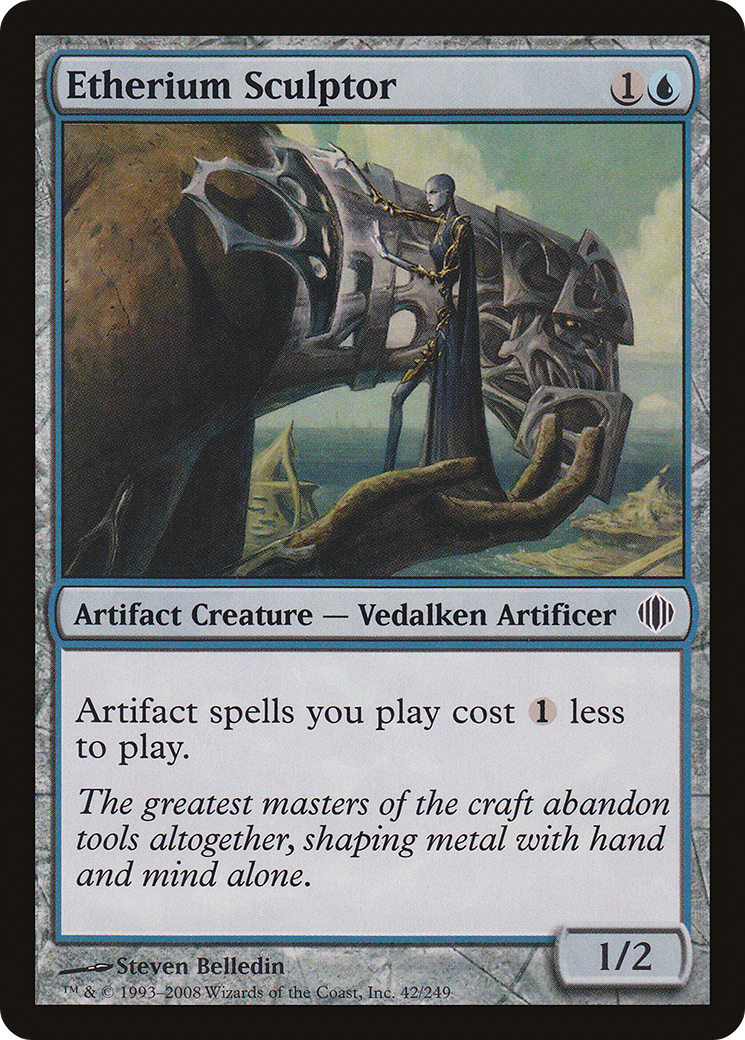 Etherium Sculptor (ALA-042) - Shards of Alara Foil - Premium MTG Single from Wizards of the Coast - Just $1.57! Shop now at Game Crave Tournament Store